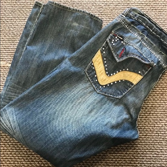 Ciano Farmer CStar 905 Classic Fit CS1 Jeans Mens - Picture 1 of 9